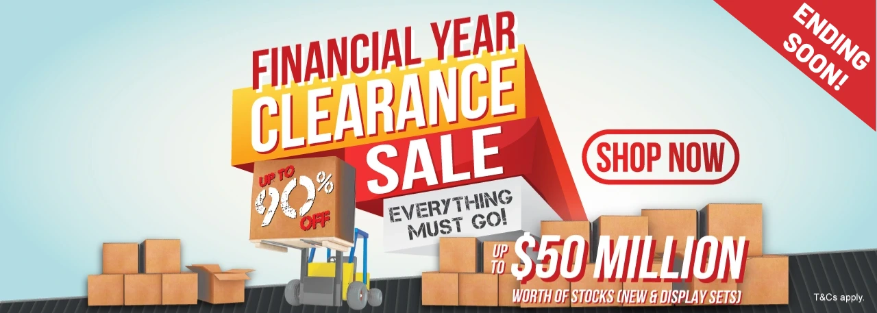 Financial Year Clearnace Sale